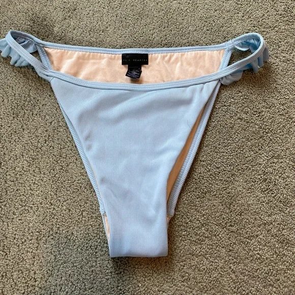 La Hearts Swim La Hearts Ribbed Bikini Bottom Poshmark
